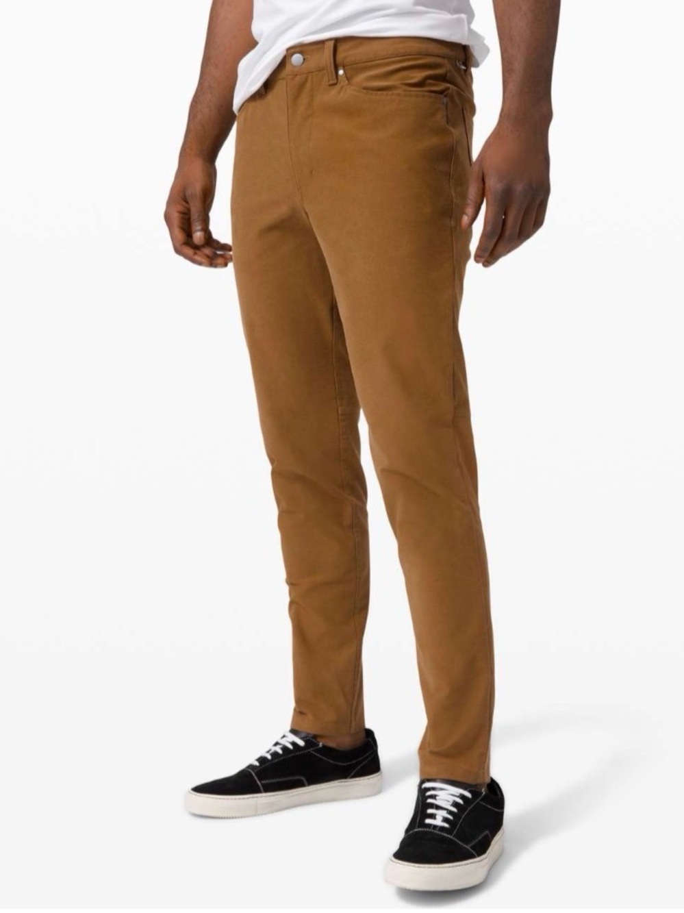 {32} Lululemon ABC Pant Slim *Utilitech 32" Burnt Caramel Khaki
